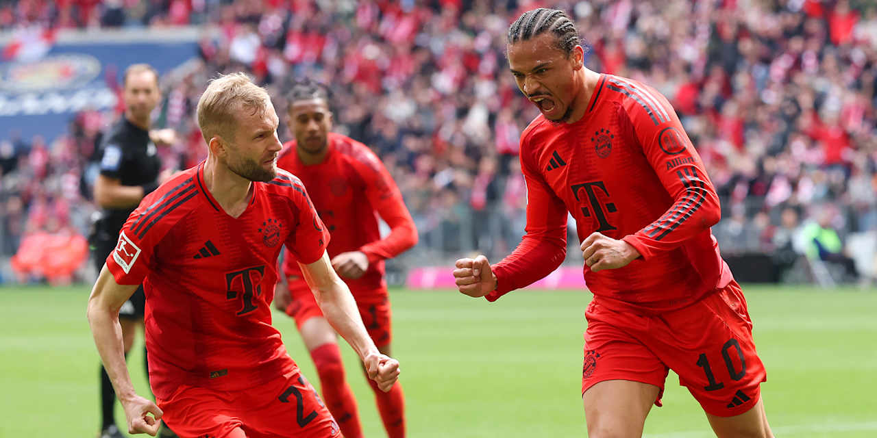 Spielszene aus dem Bundesliga-Spiel FC Bayern vs. Mainz 05