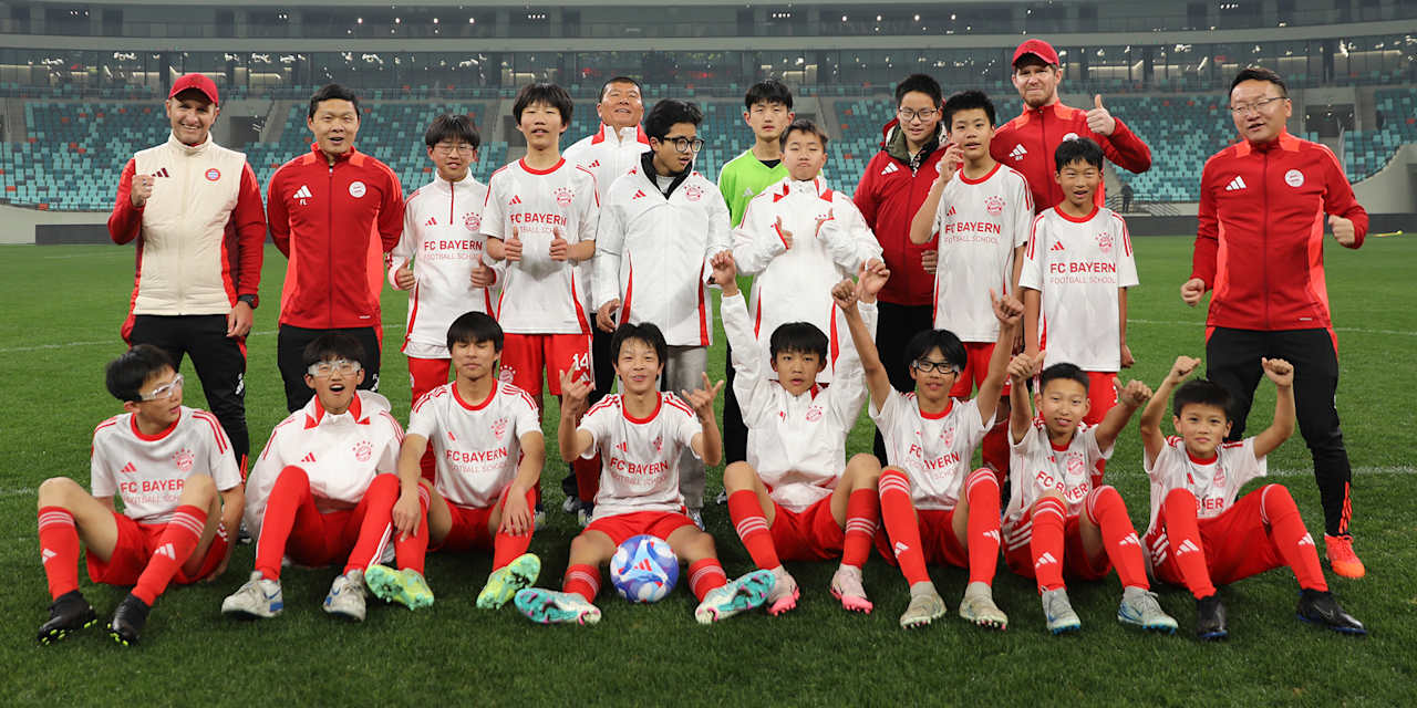 The FC Bayern Football School in China