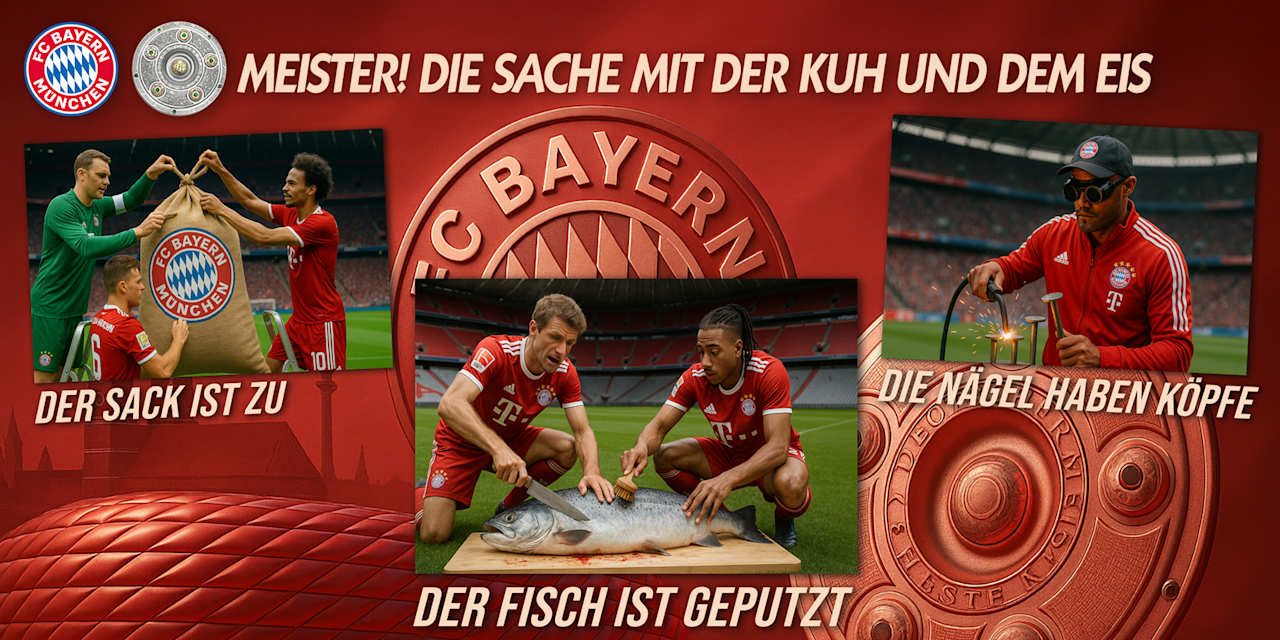 Die Geheimnisse des FC Bayern, des Deutschen Fußballmeisters 2024/25