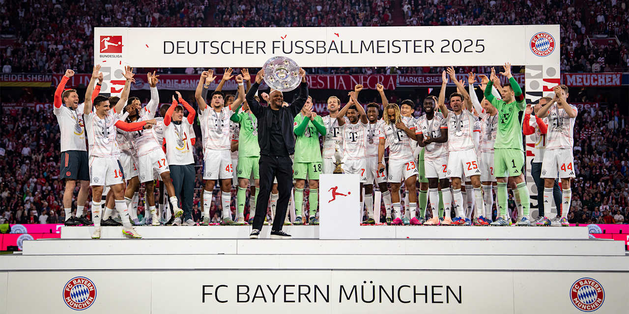 FC Bayern Deutscher Meister 2025