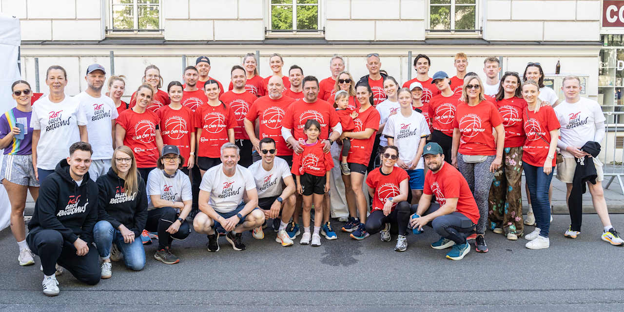 Das Laufteam des FCBB beim "Giro di Monaco"