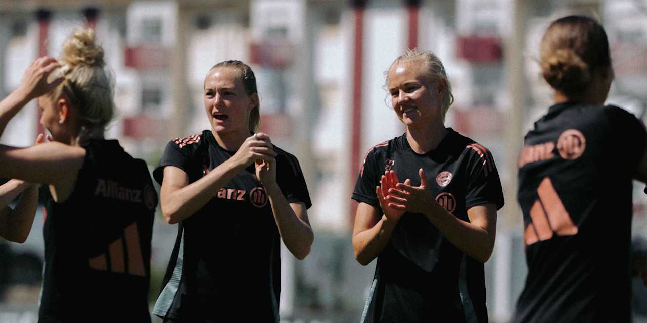 Magdalena Eriksson Pernille Harder FC Bayern Women