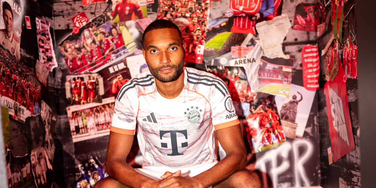 Jonathan Tah, nuevo fichaje del FC Bayern, con la camiseta visitante