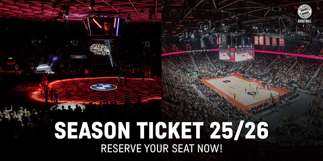 FC Bayern Basketball Season Ticket 25/26