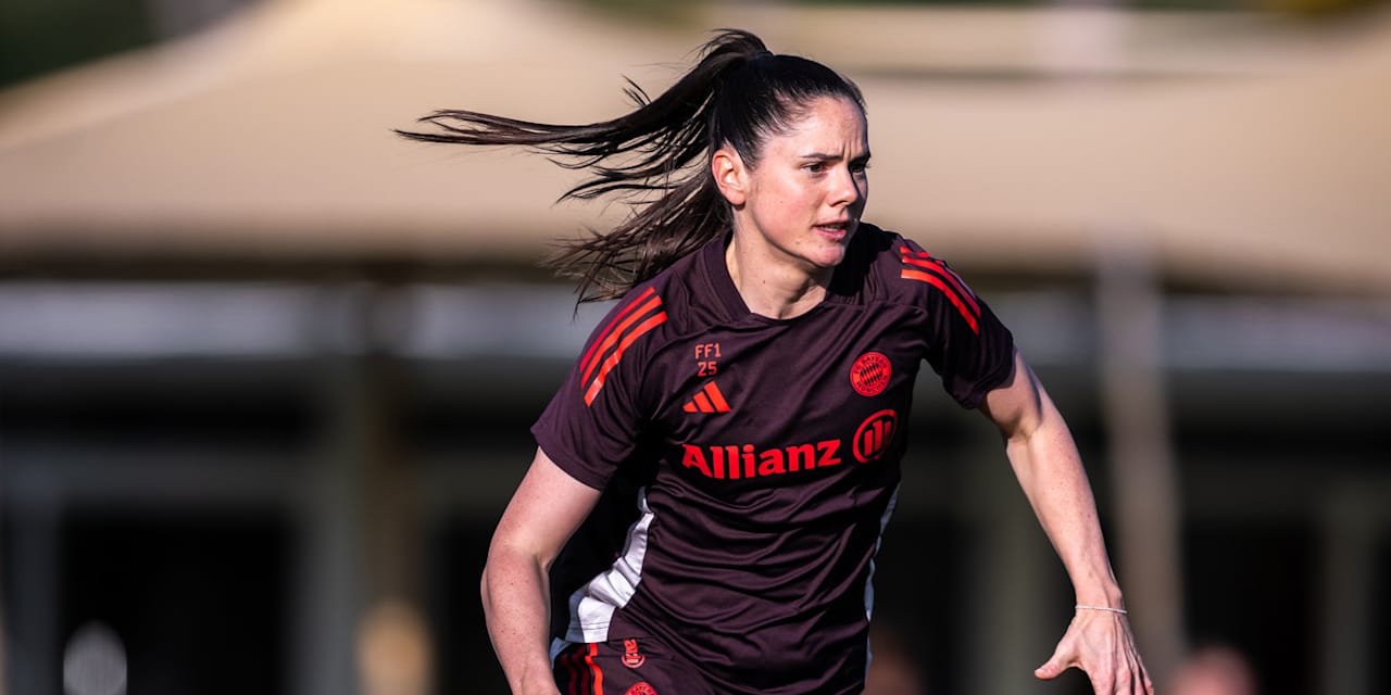 Sarah Zadrazil im Sprint im Training