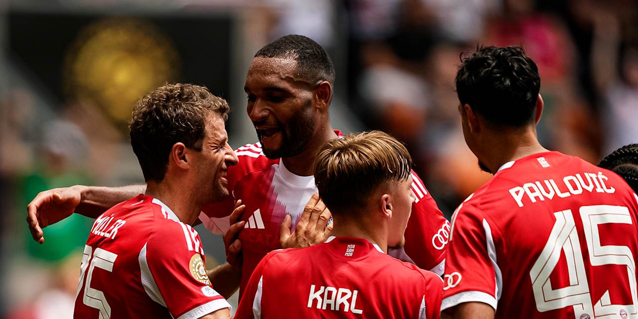 Jonathan Tah jubelt zum Auftakt mit dem FC Bayern bei der Klub-WM gegen Auckland City FC