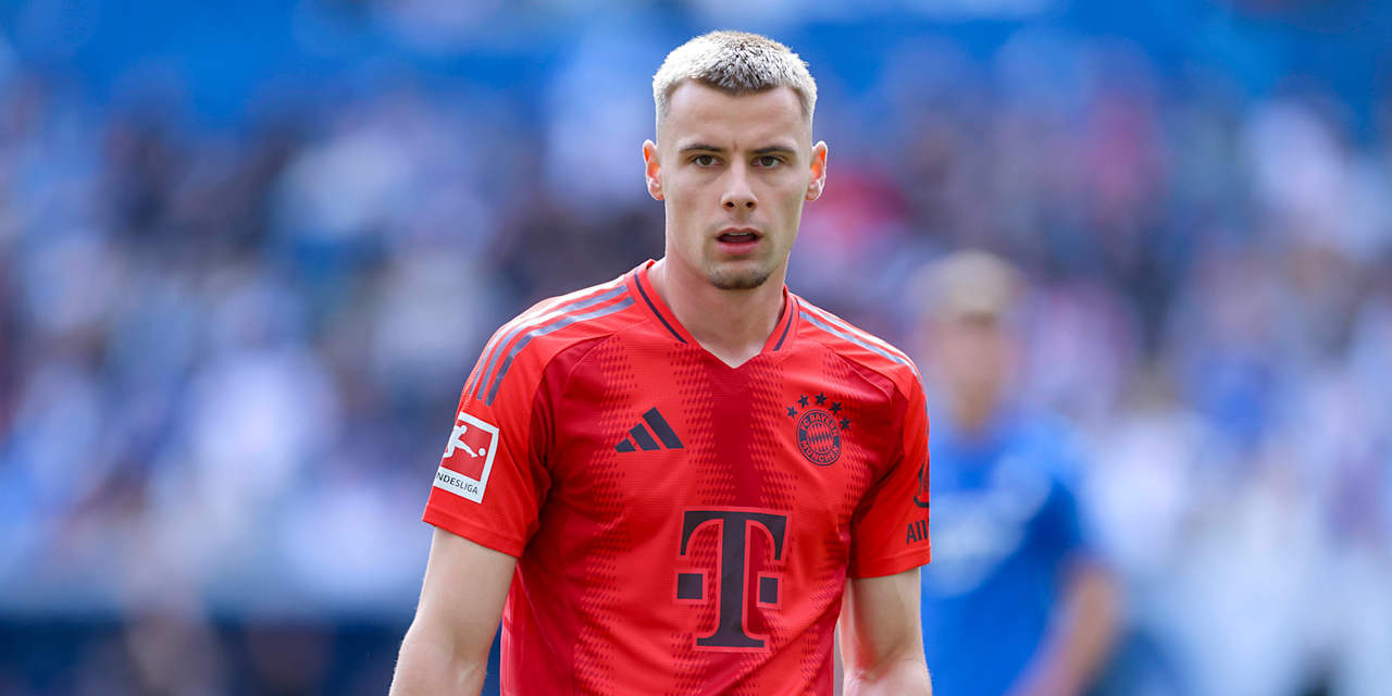 Gabriel Vidovic bei einem Spiel des FC Bayern