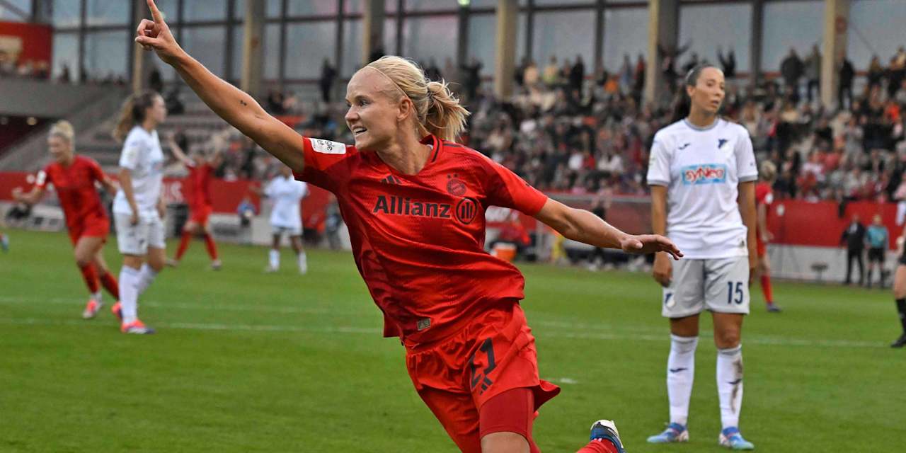 Pernille Harder ist FC Bayern-Spielerin der Saison 2024/25.