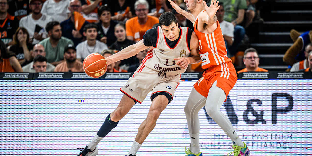 Die Bayern mit Vladimir Lucic wollen in Ulm mit viel Energie spielen