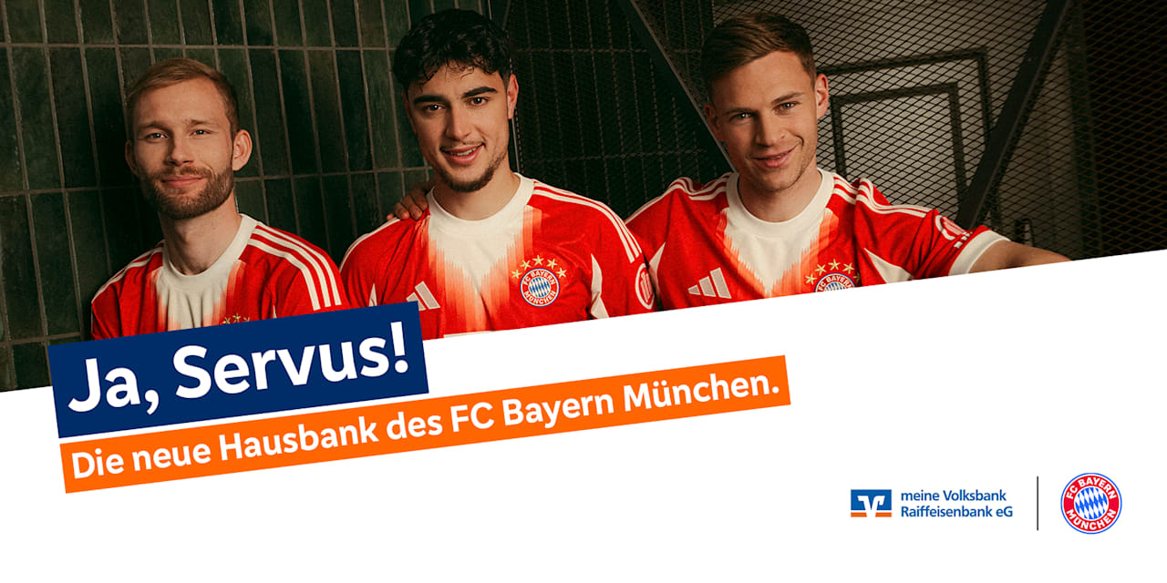 FC Bayern und Meine Volksbank Raiffeisenbank eG