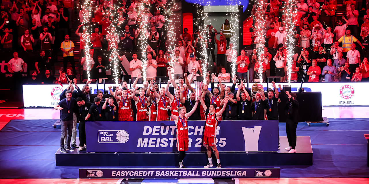 FC Bayern Basketball is the 2025 German champion.