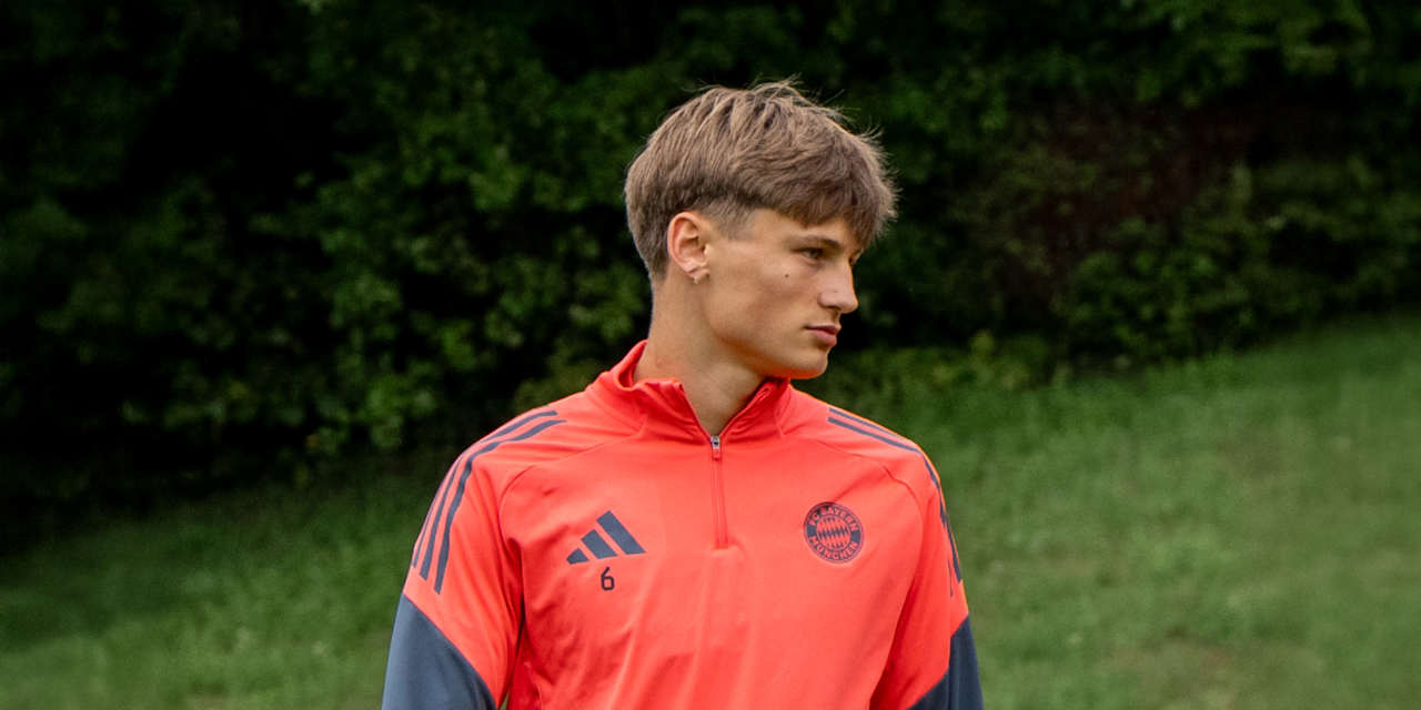 Benno Schmitz im Training der FC Bayern Amateure.