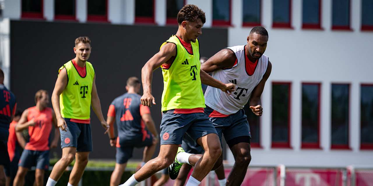 Die Bilder des Abschlusstrainings des FC Bayern vor dem Franz Beckenbauer-Supercup beim VfB Stuttgart