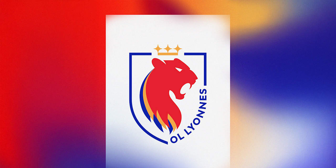 Das neue Logo von Olympique Lyon.