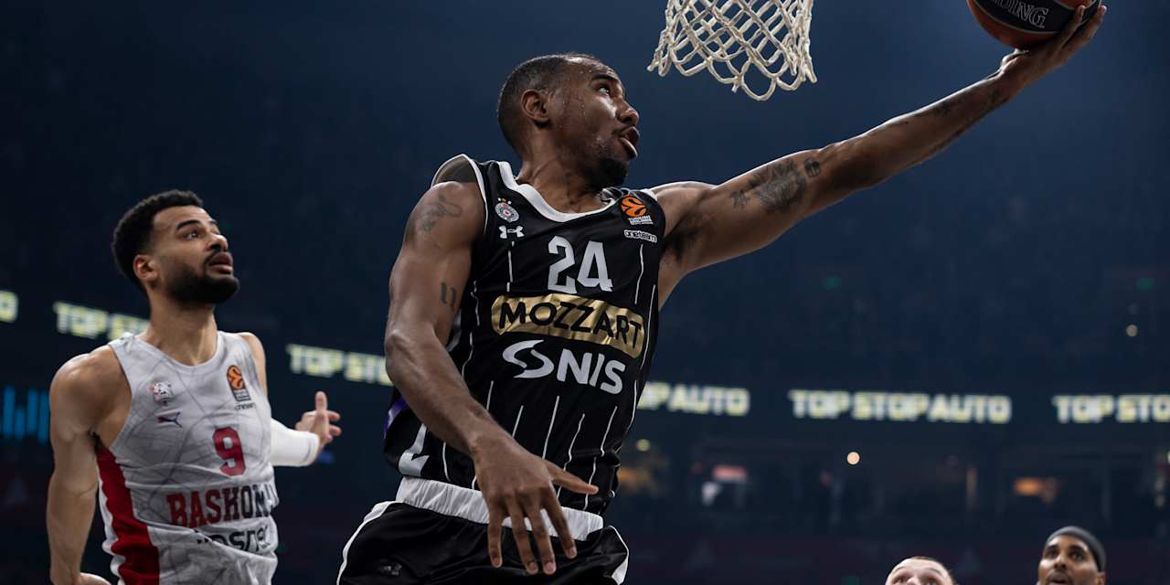 Isiaha Mike played last for Partizan Belgrade
