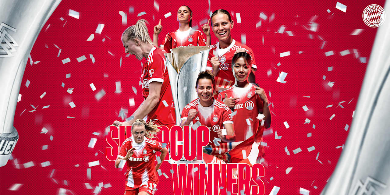 FC Bayern gratuliert zum Gewinn des Supercups