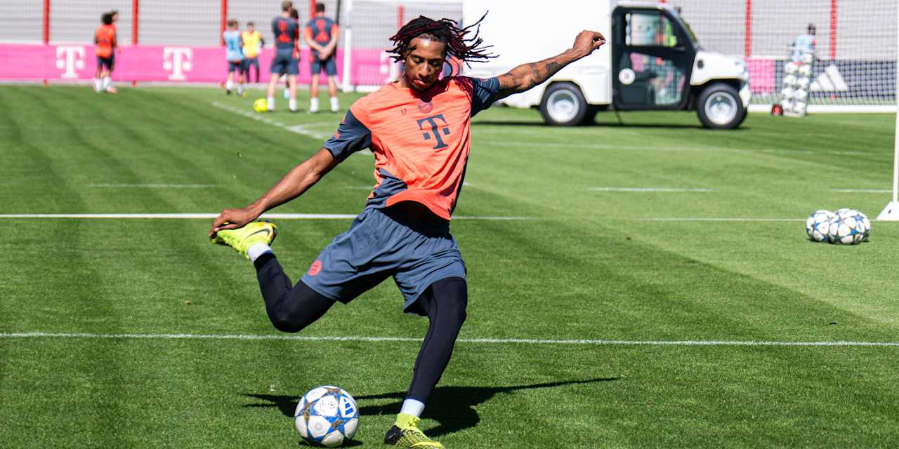 Michael Olise beim Training.