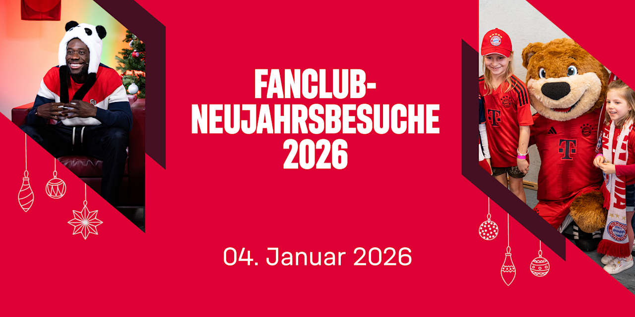 FC Bayern Fanclub-Neujahrsbesuche 2026