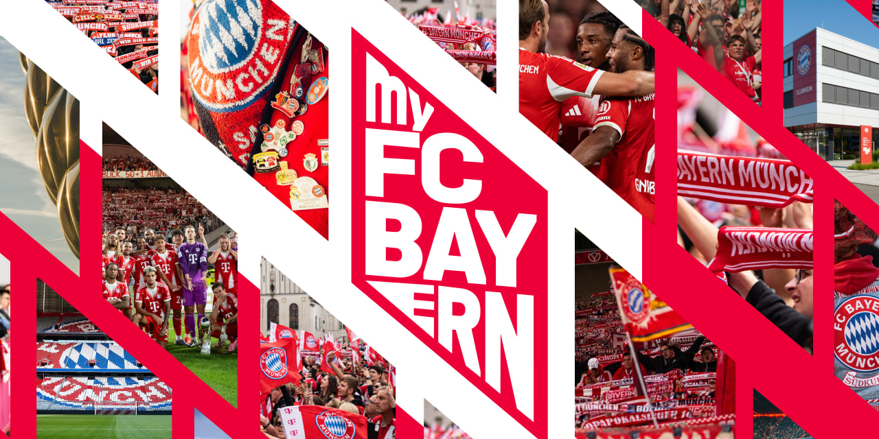 This section displays the myFCBAYERN key visual.
