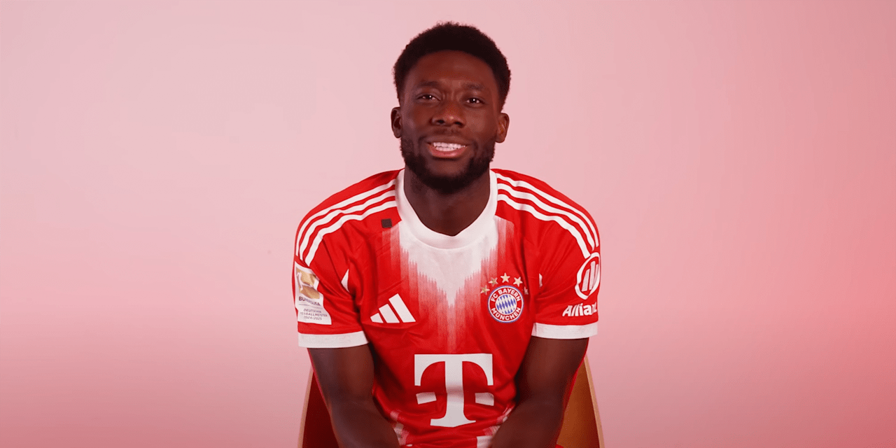 Alphonso Davies spricht im Interview