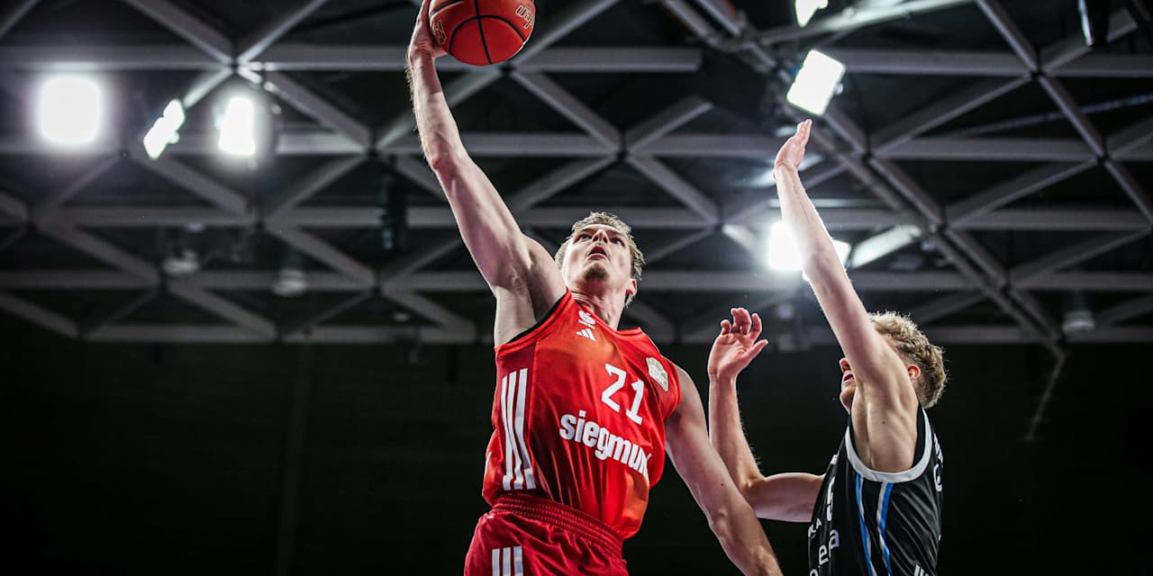 Justus Hollatz debütierte letzte Saison gegen Bamberg im FCBB-Dress