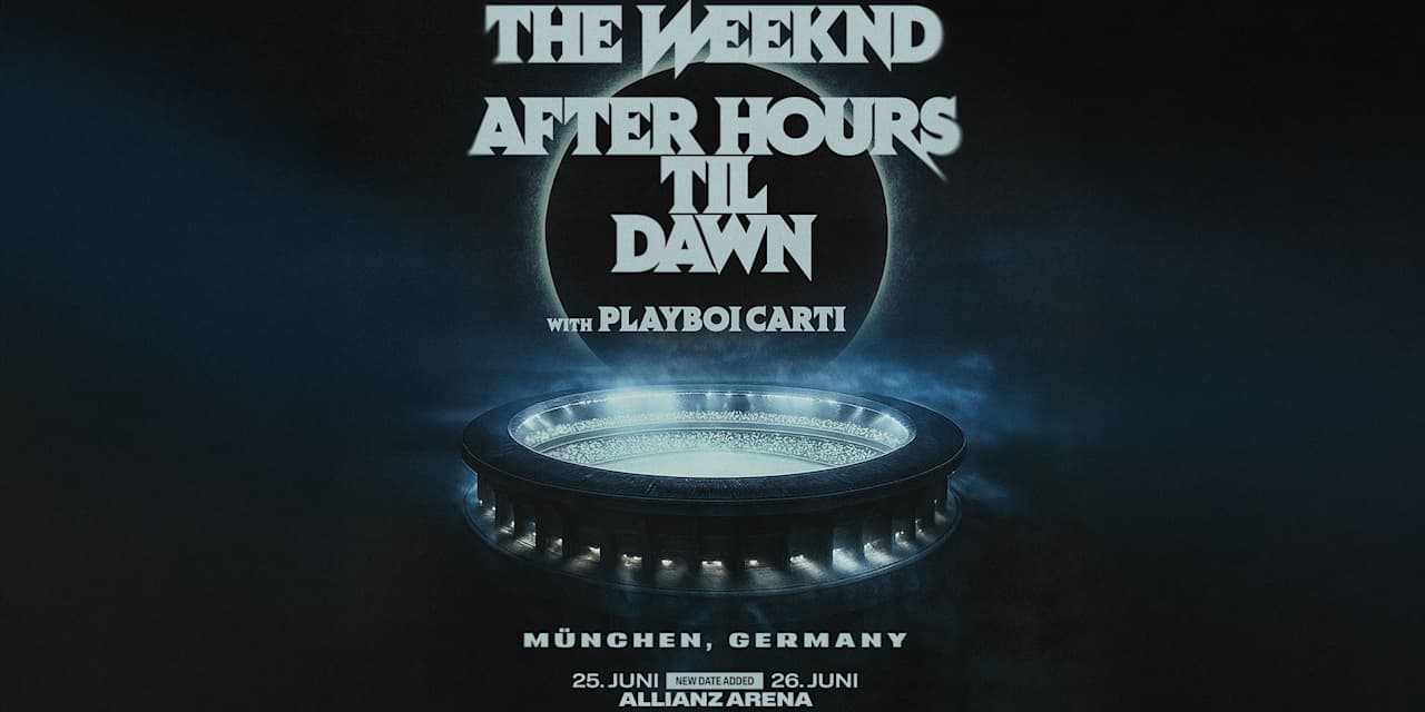 The Weeknd is coming to the Allianz Arena on 25/26 June 2026 with his After Hours Til Dawn stadium tour.