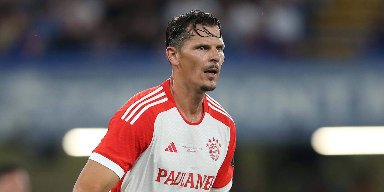 Daniel van Buyten in einem Spiel der FC Bayern Legends