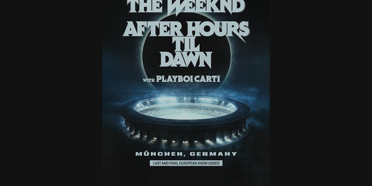 The Weeknd kommt mit seiner After Hours Til Dawn Stadiontour am 25./26/27. Juni 2026 in der Allianz Arena.