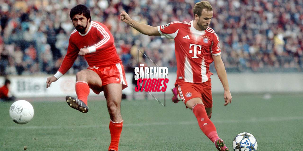 Gerd Müller und Harry Kane – sie wären das perfekte Bayern-Sturmduo gewesen.