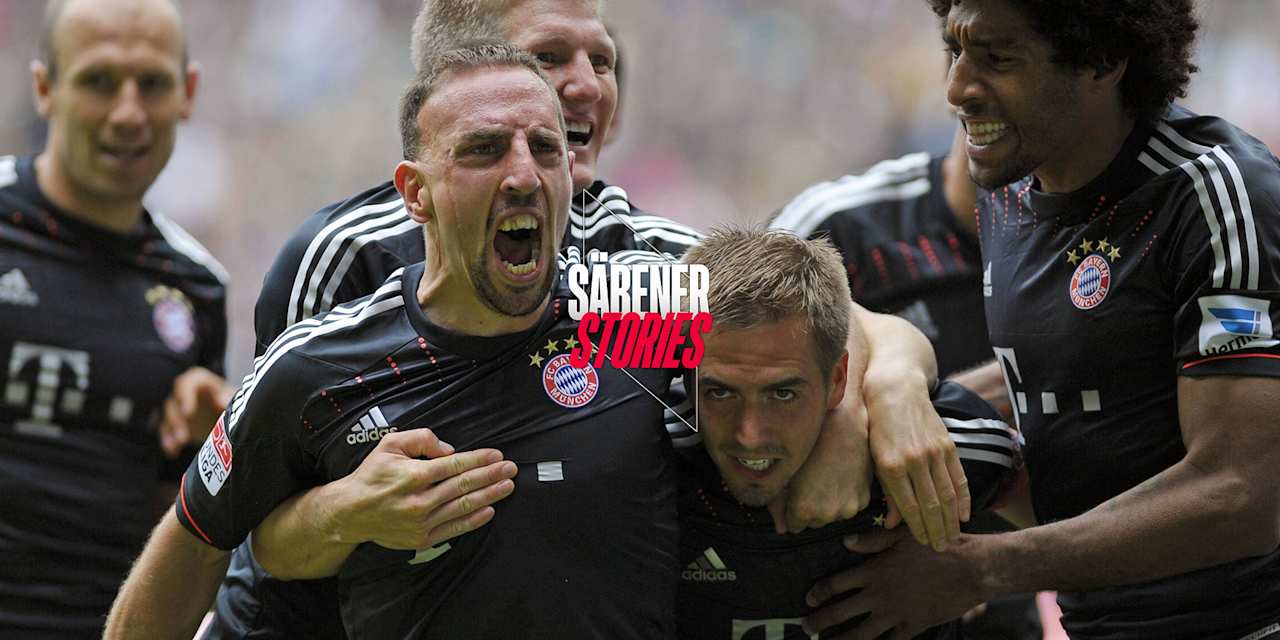 Merci, Monsieur! Franck Ribéry feiert die gelungene Wembley-Generalprobe 2013.