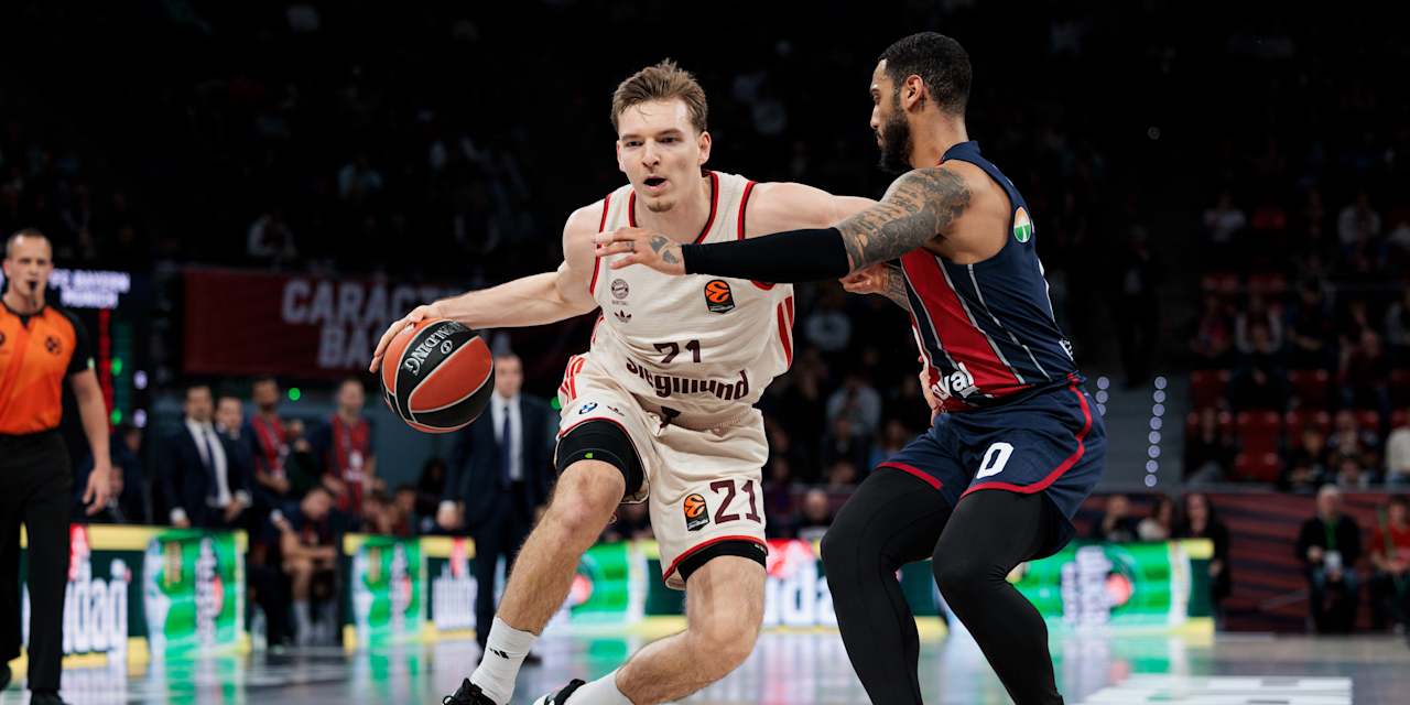 Niederlage für Justus Hollatz und den FC Bayern Basketball in Vitoria-Gasteiz