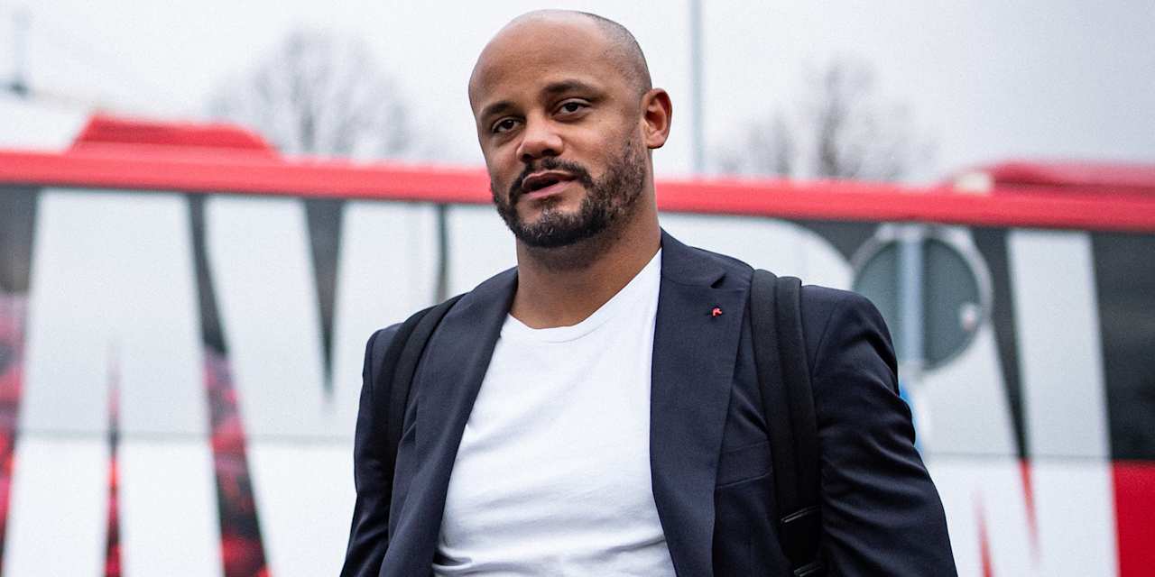 Vincent Kompany bei der Ankunft am Münchner Flughafen