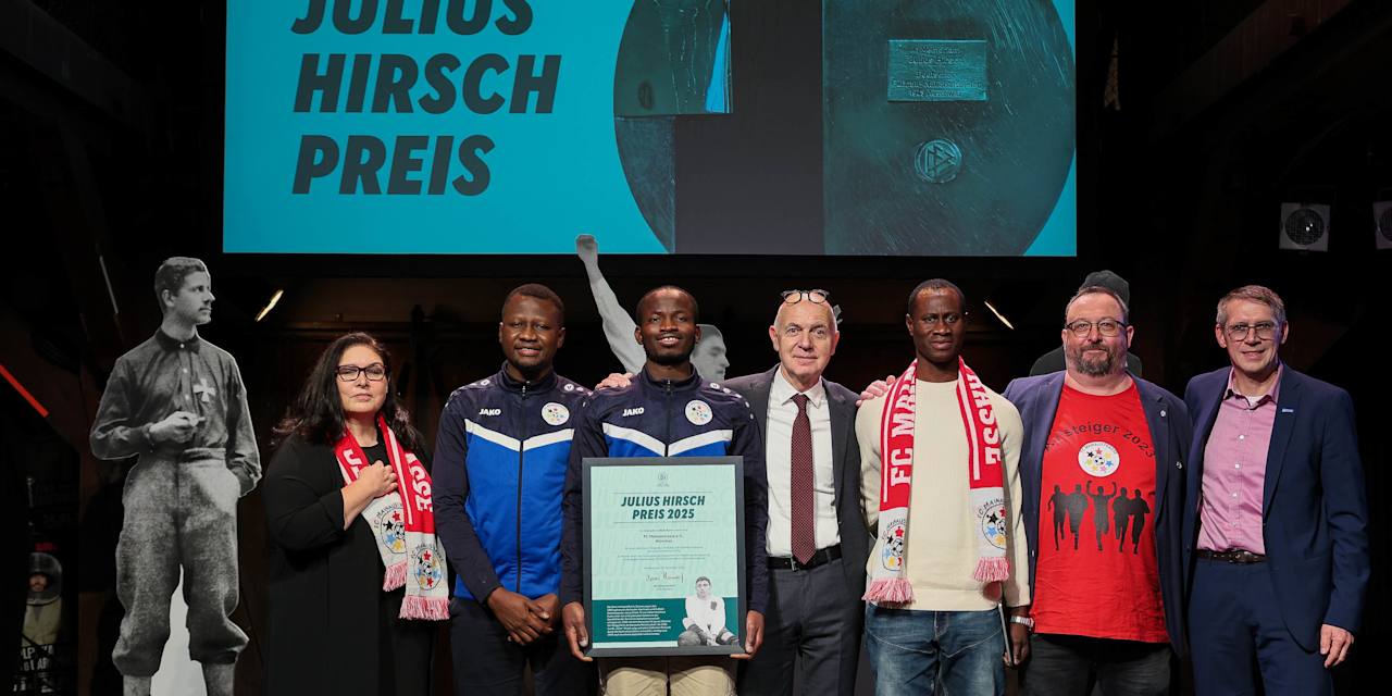 Der FC Mainaustraße eV aus München erhält den Julius Hirsch Preis