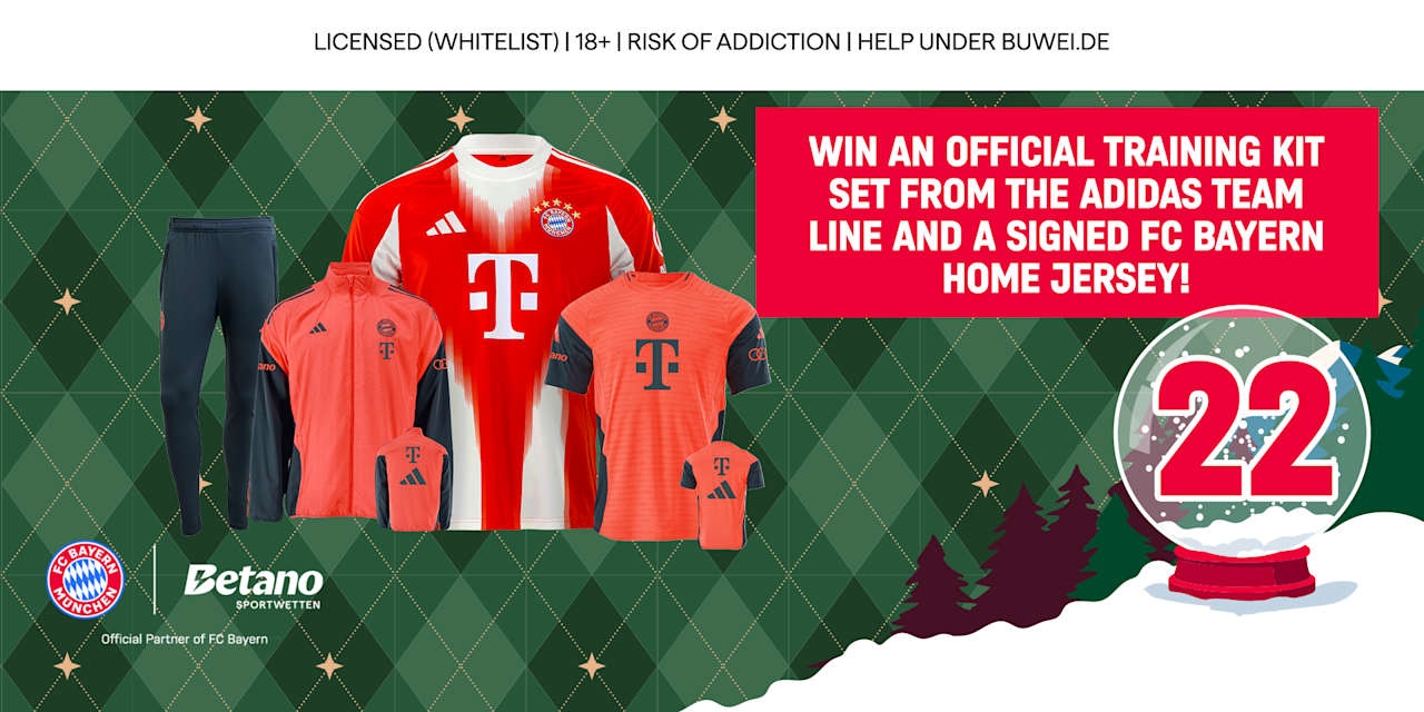 FC Bayern Online Advent Calendar Door 22