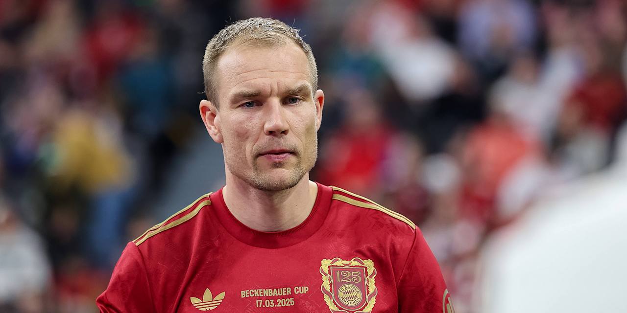 Holger Badstuber im Trikot des FC Bayern im SAP Garden