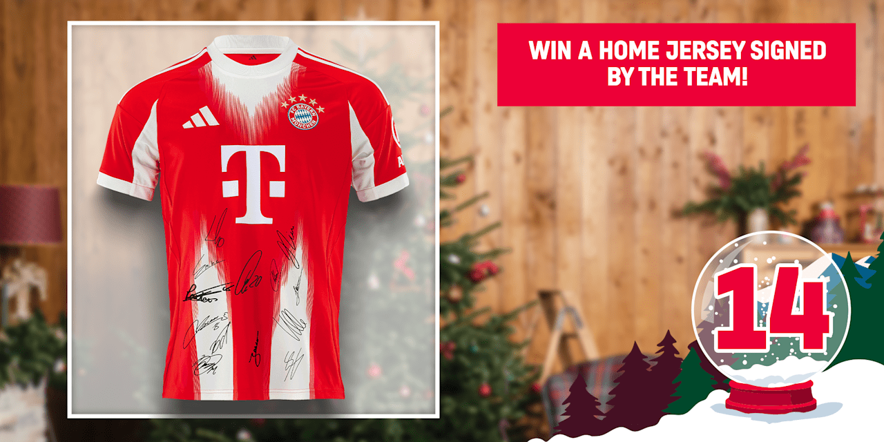 FC Bayern Online Advent Calendar Door 14