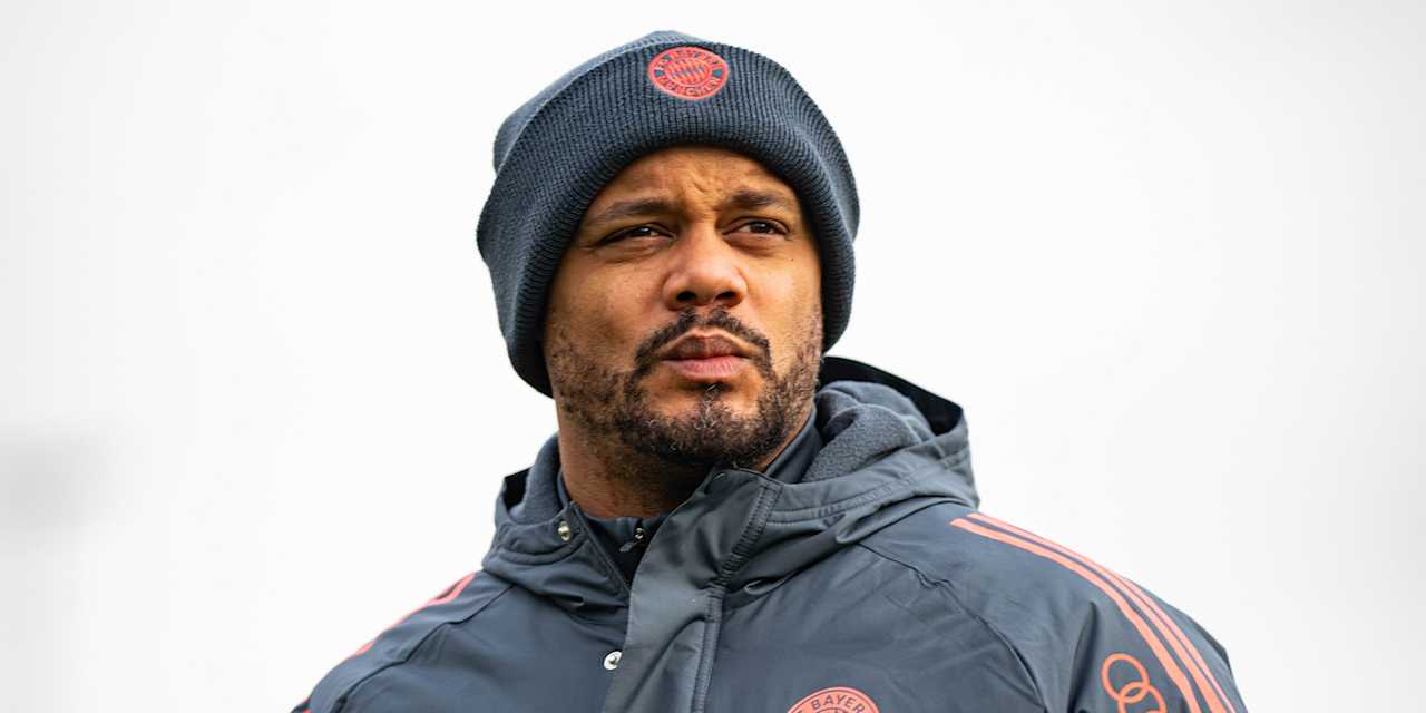 Vincent Kompany im Training des FC Bayern