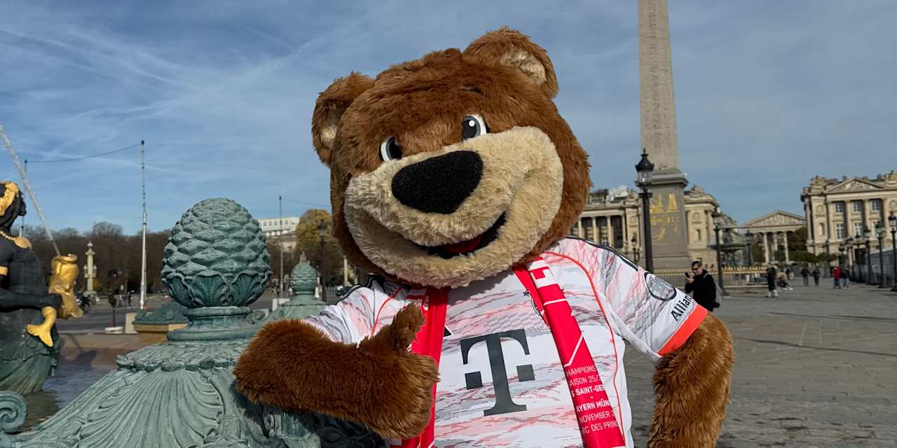 Berni am Place de la Concorde.