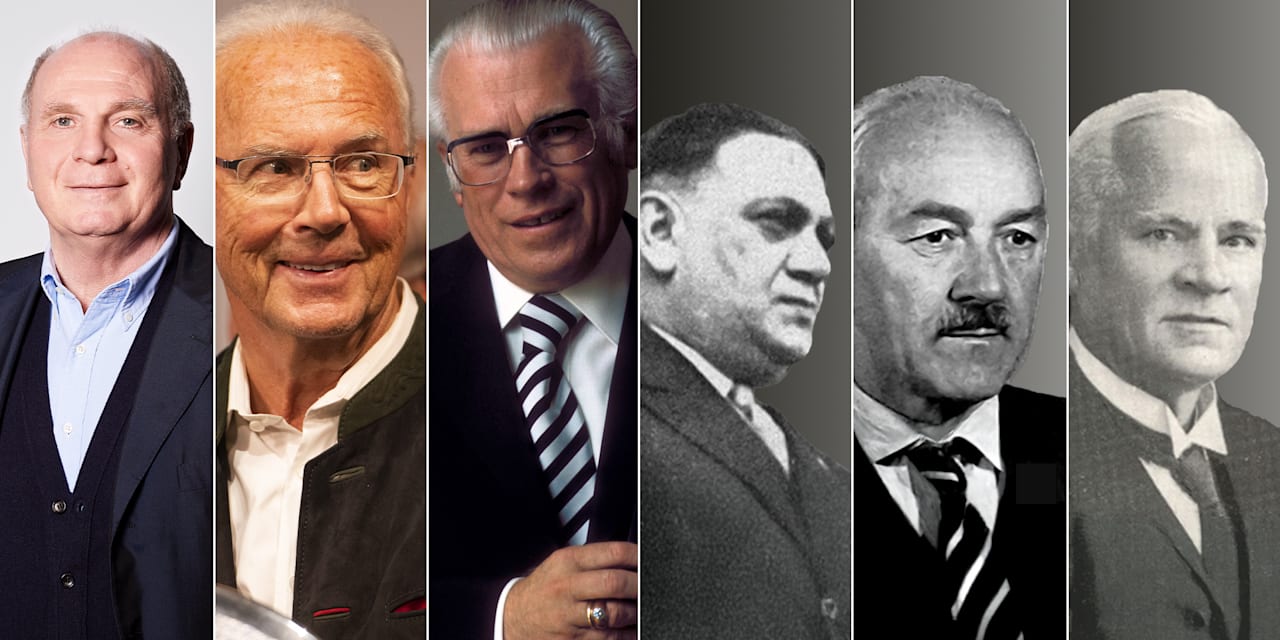 Collage Ehrenpräsidenten