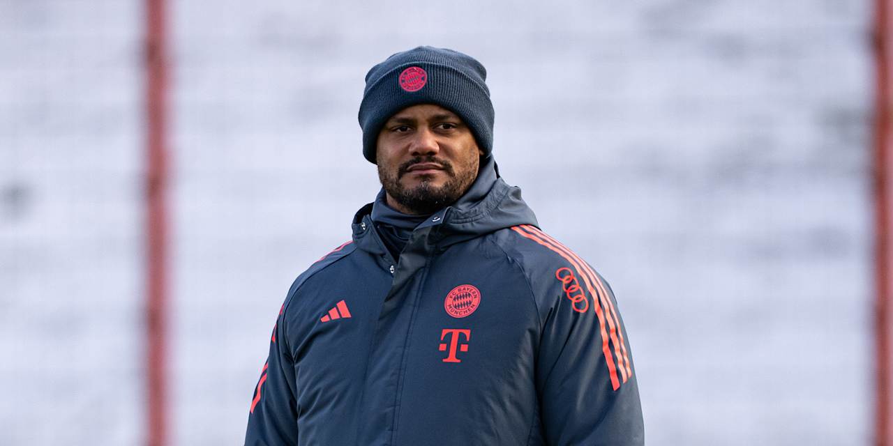 Vincent Kompany im Training des FC Bayern
