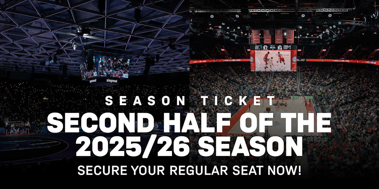 FC Bayern Basketball Season Ticket 25/26