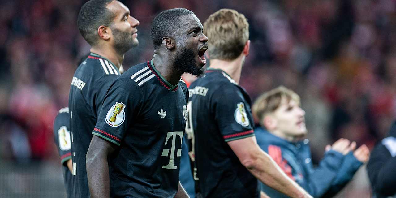 Dayot Upamecano im Spiel des FC Bayern gegen Union Berlin