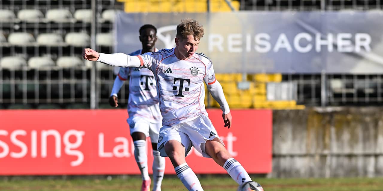 Anton Heinz setzt zum Schuss an.