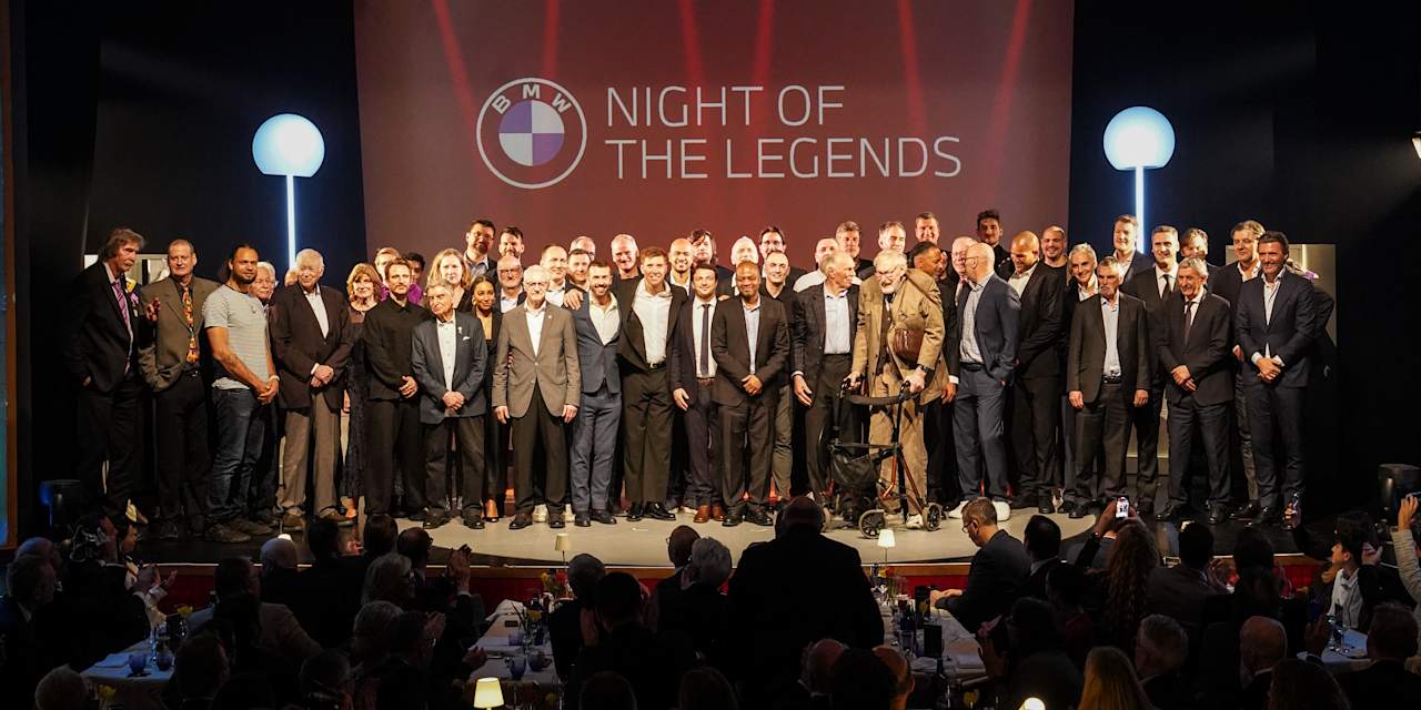 BMW Night of the Legends Gruppenbild