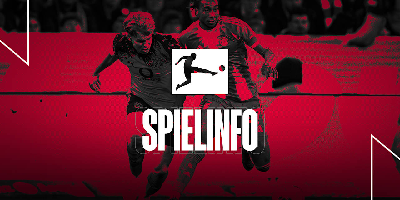 Informationen zum Bundesliga-Spiel Borussia Dortmund vs. FC Bayern