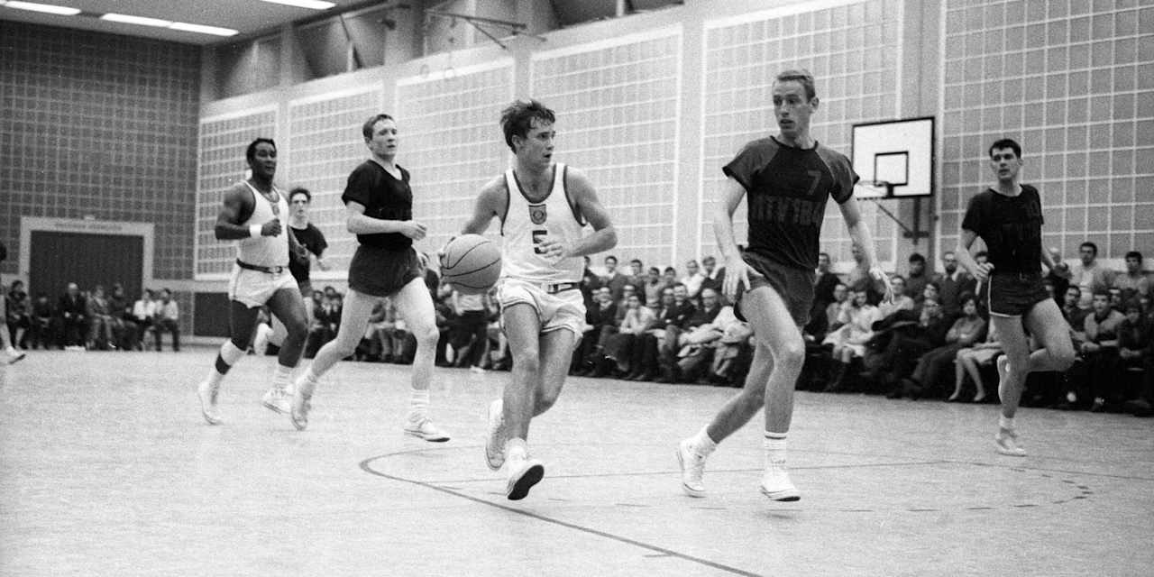 Der FCBB 1968 im Spiel gegen Gießen