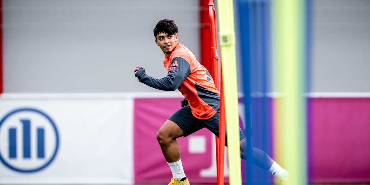 Maycon Cardozo sprintet im Abschlusstraining.