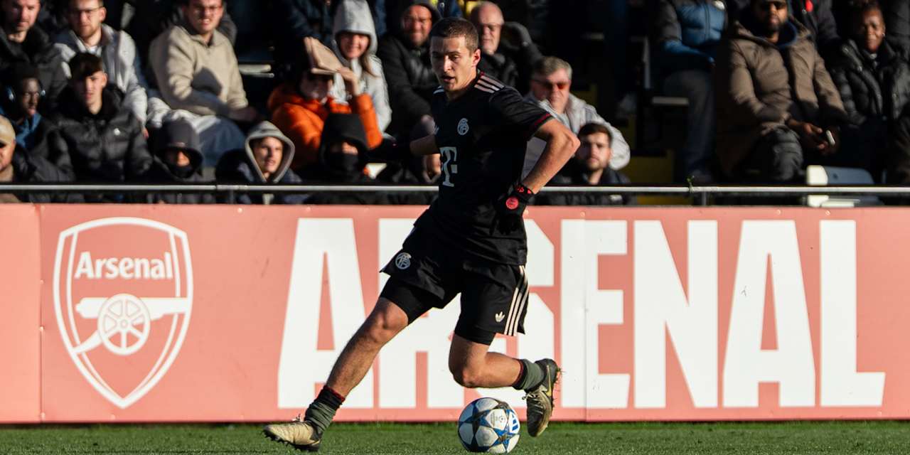 Yill Gashi im Dribbling.