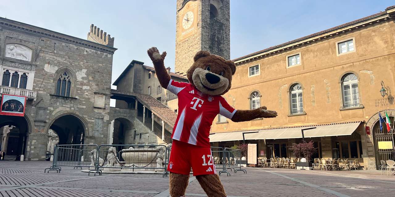 Berni in der Innenstadt von Bergamo.
