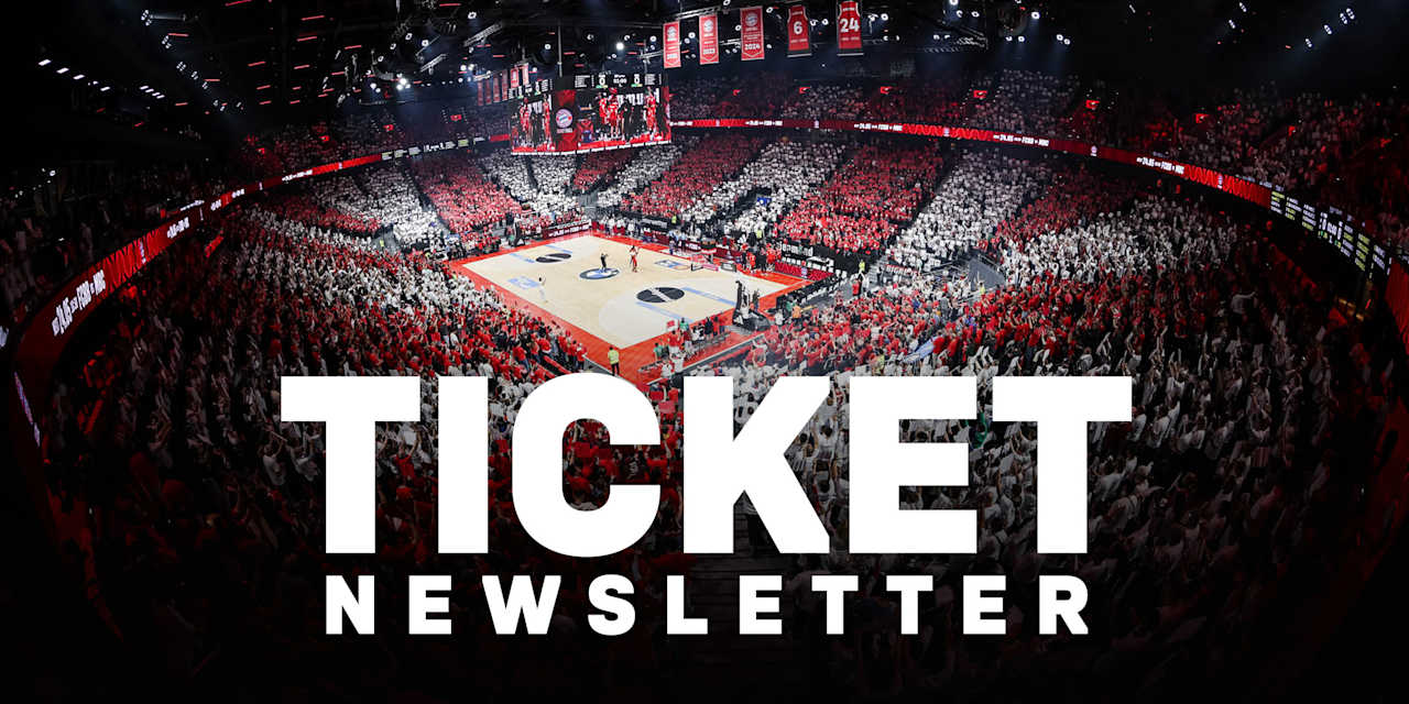 SAP Garden aus der obersten Block mit Schriftzug "Ticket Newsletter"